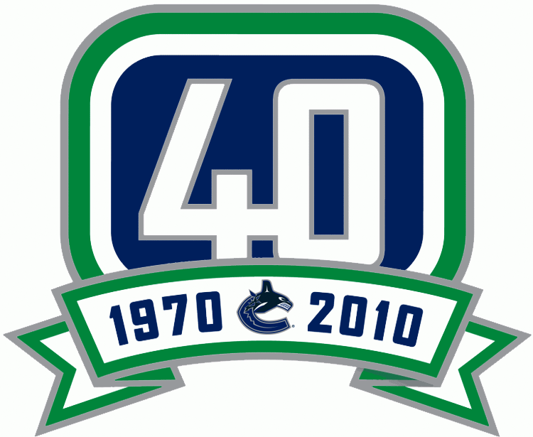 Vancouver Canucks 2011 Anniversary Logo iron on transfers for clothing